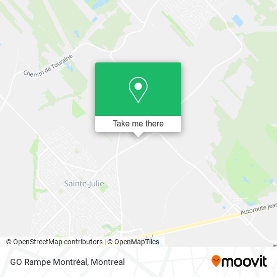 GO Rampe Montréal map