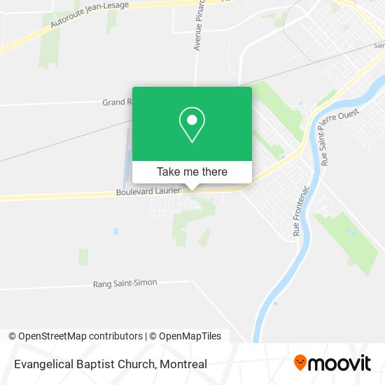 Evangelical Baptist Church map