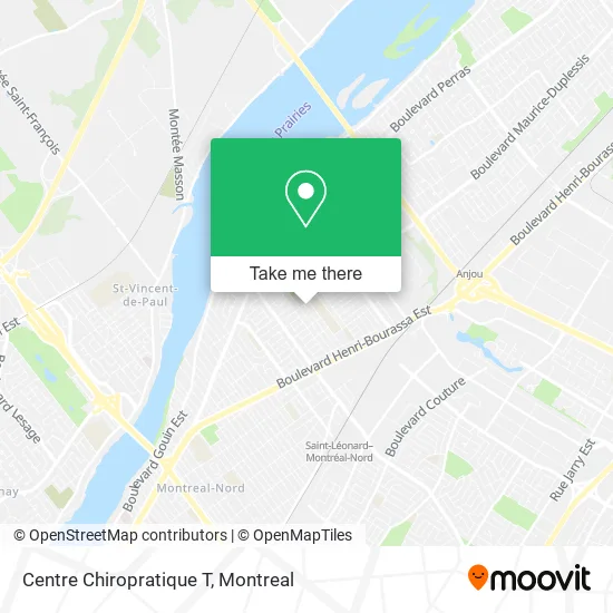 Centre Chiropratique T map