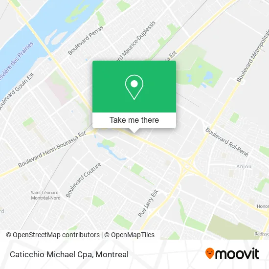 Caticchio Michael Cpa map