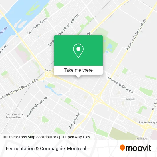 Fermentation & Compagnie map
