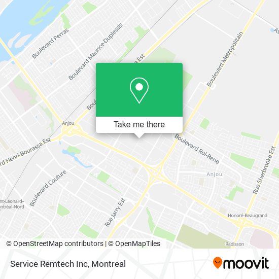 Service Remtech Inc map