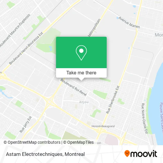 Astam Electrotechniques map