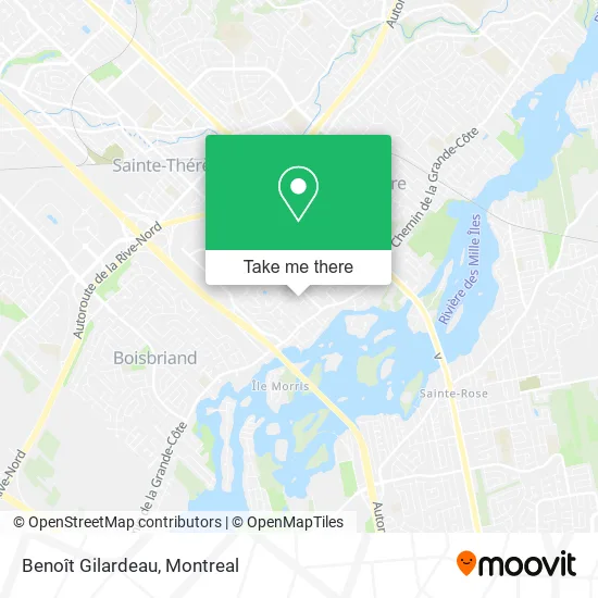 Benoît Gilardeau map