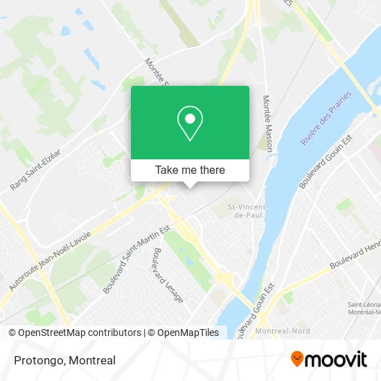 Protongo map