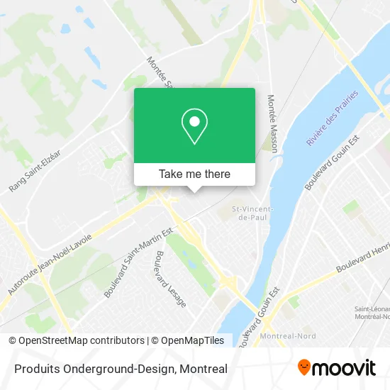 Produits Onderground-Design map