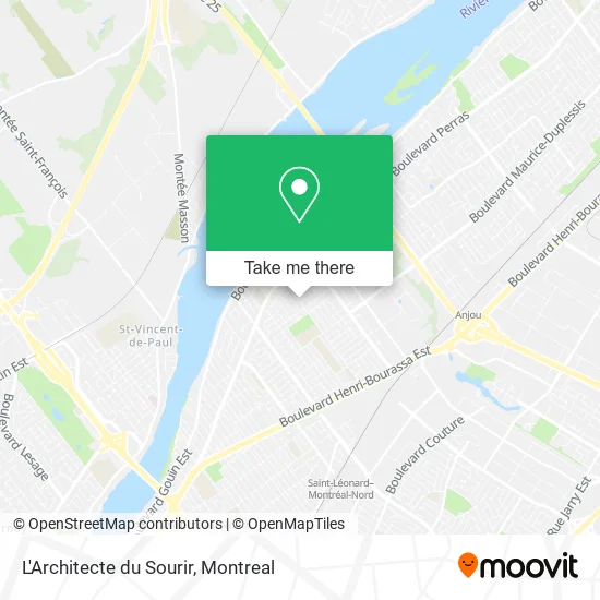 L'Architecte du Sourir map