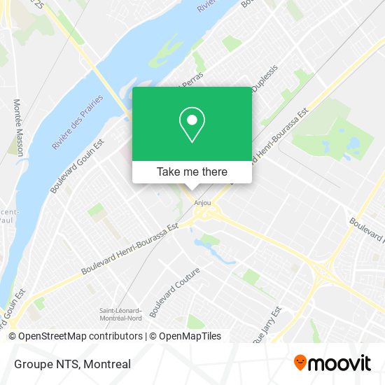 Groupe NTS map