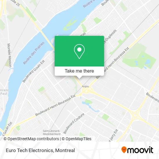 Euro Tech Electronics map