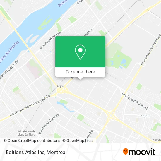 Editions Atlas Inc map