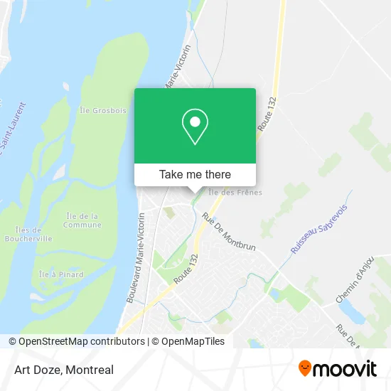 Art Doze map