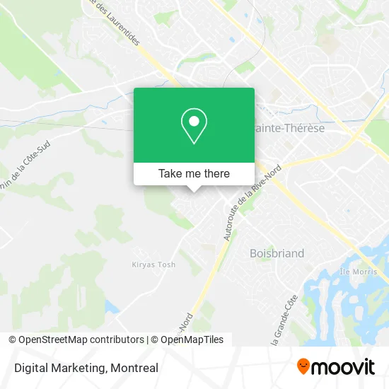 Digital Marketing map
