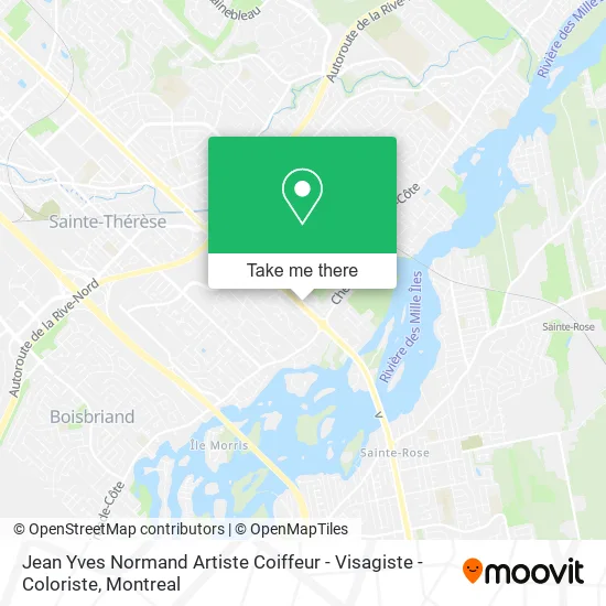 Jean Yves Normand Artiste Coiffeur - Visagiste -Coloriste map