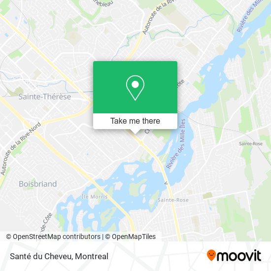Santé du Cheveu map