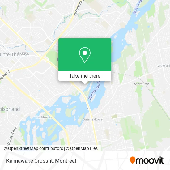 Kahnawake Crossfit map