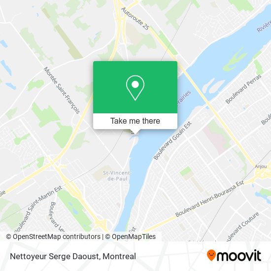 Nettoyeur Serge Daoust map