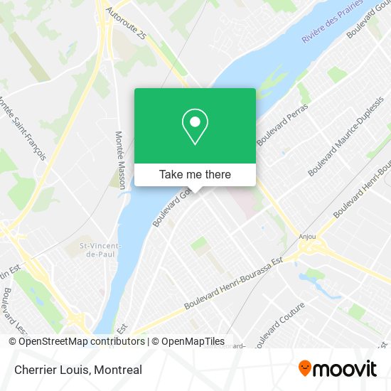 Cherrier Louis map