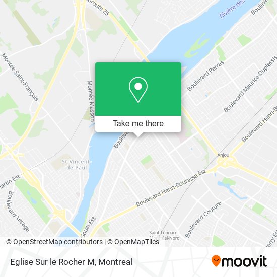 Eglise Sur le Rocher M map