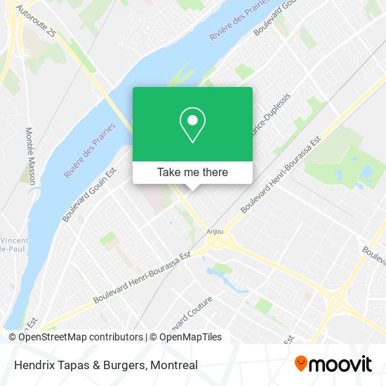 Hendrix Tapas & Burgers map