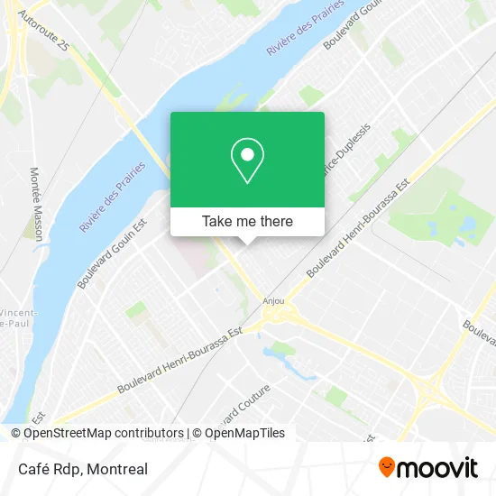 Café Rdp map