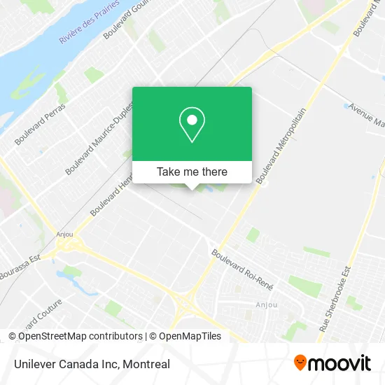 Unilever Canada Inc map