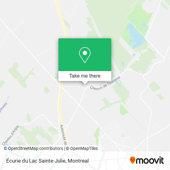 Écurie du Lac Sainte-Julie map