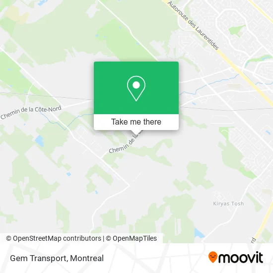 Gem Transport map