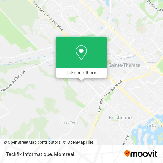 Teckfix Informatique map