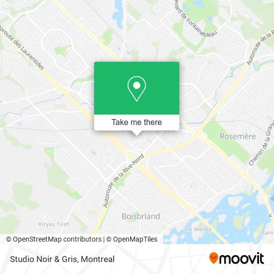 Studio Noir & Gris map