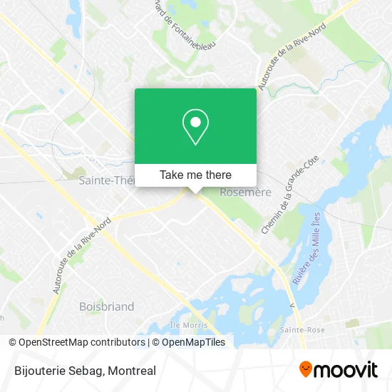 Bijouterie Sebag map