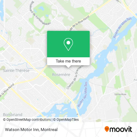 Watson Motor Inn map