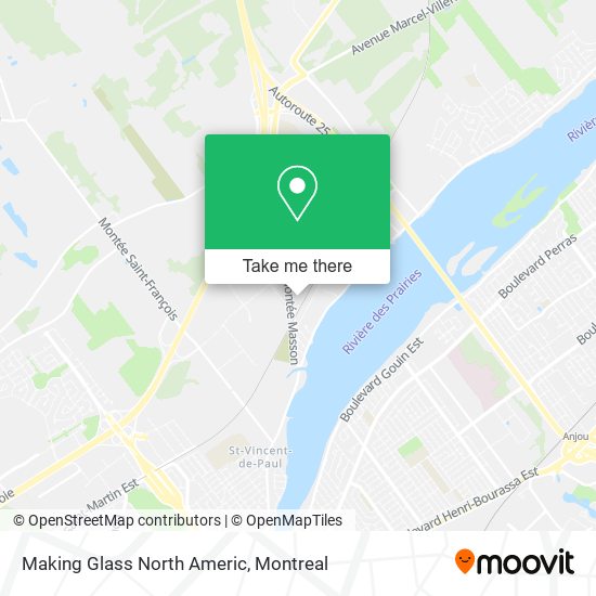 Making Glass North Americ map