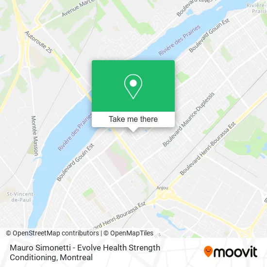 Mauro Simonetti - Evolve Health Strength Conditioning map