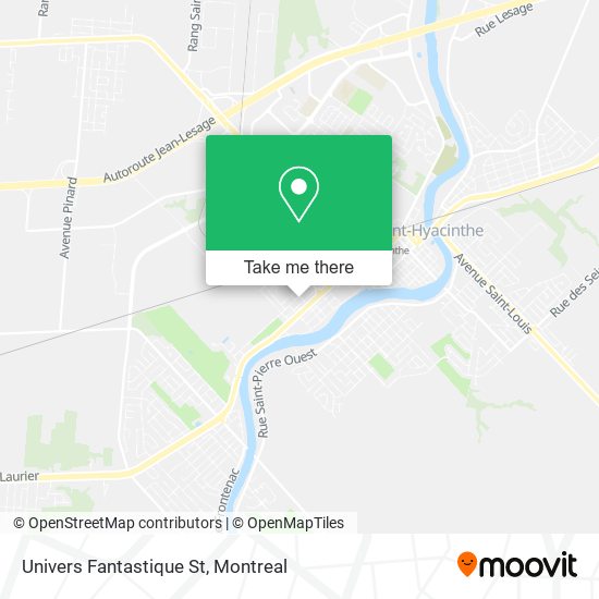 Univers Fantastique St map