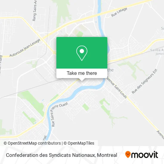 Confederation des Syndicats Nationaux map