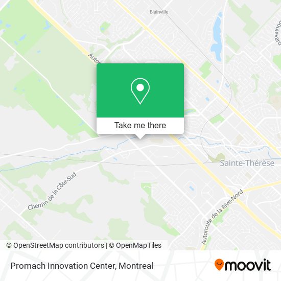 Promach Innovation Center map