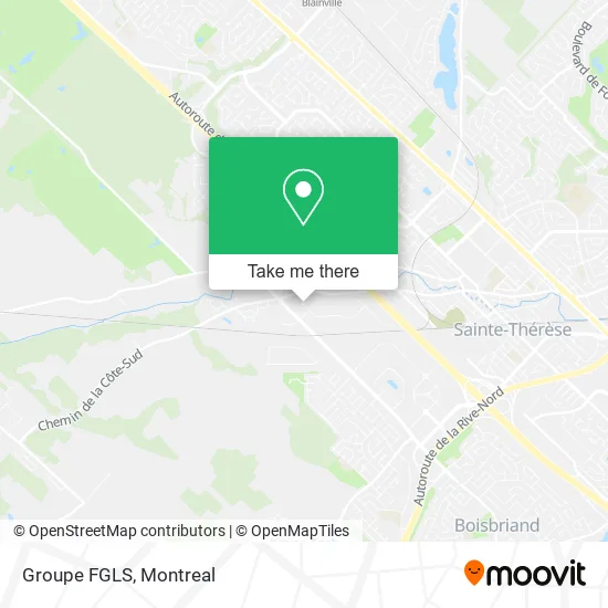 Groupe FGLS map