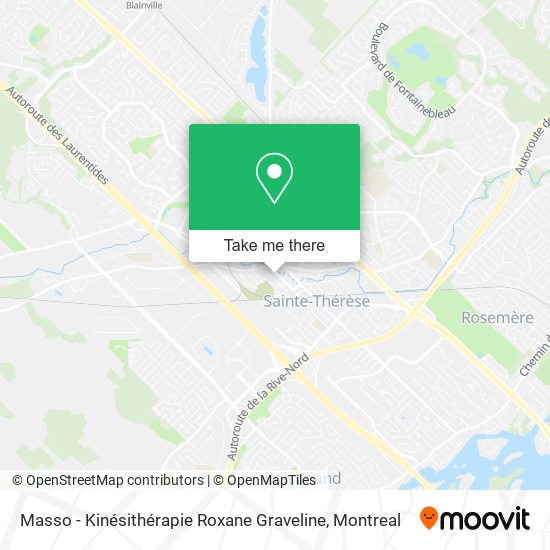 Masso - Kinésithérapie Roxane Graveline map