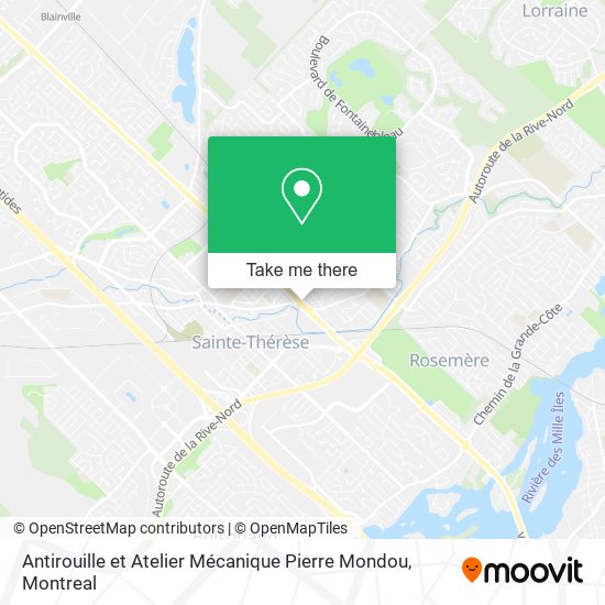 Antirouille et Atelier Mécanique Pierre Mondou map