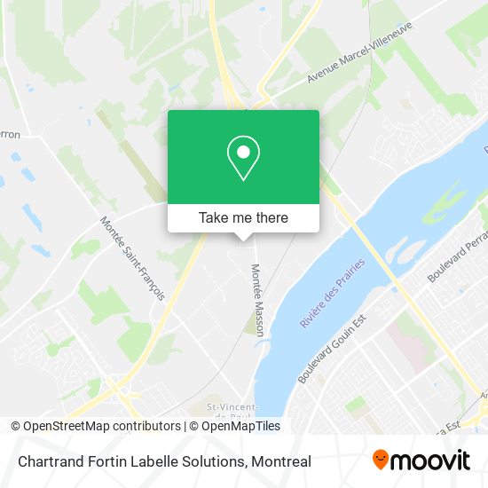 Chartrand Fortin Labelle Solutions map