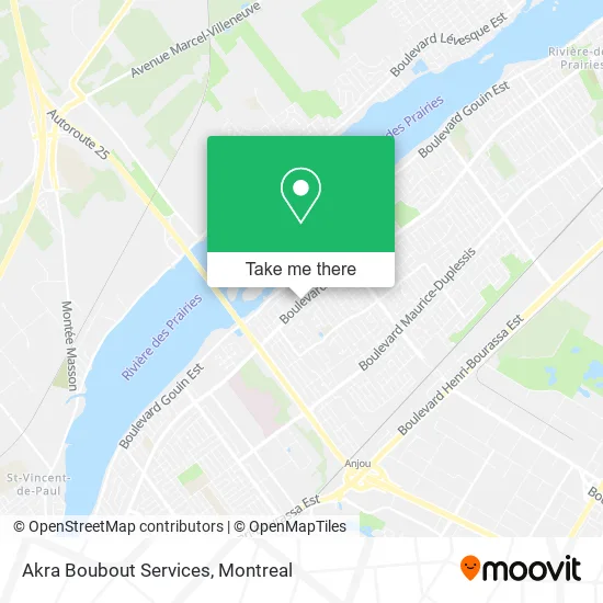 Akra Boubout Services map