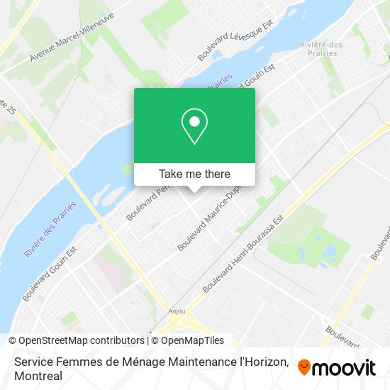 Service Femmes de Ménage Maintenance l'Horizon map