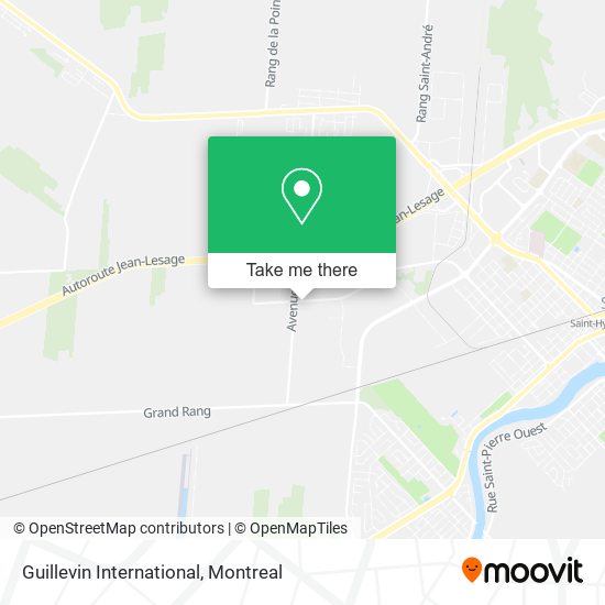 Guillevin International map