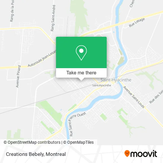 Creations Bebely map