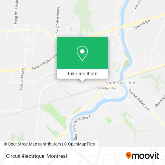 Circuit électrique map
