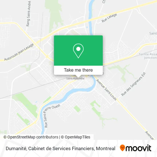 Dumanité, Cabinet de Services Financiers map