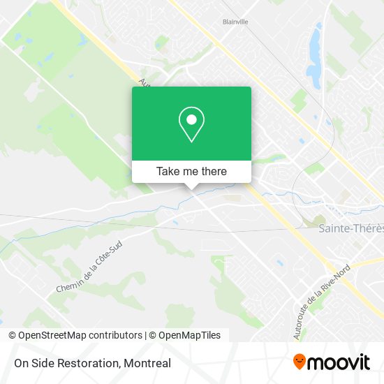 On Side Restoration map
