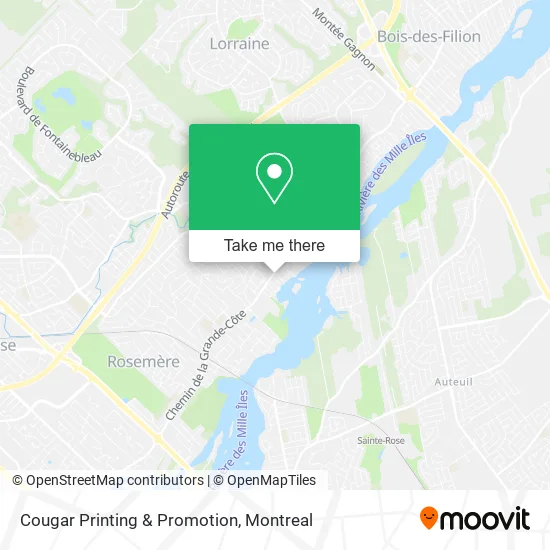 Cougar Printing & Promotion map