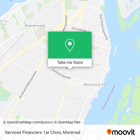 Services Financiers 1er Choix map