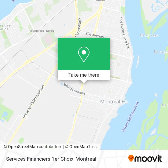 Services Financiers 1er Choix map